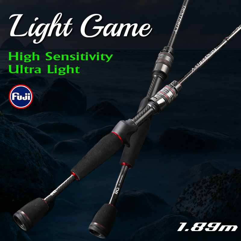 Kastking Reel Zephyr - TSURINOYA 高感度釣竿 DEXTERITY Ⅱ 1.89m 632UL