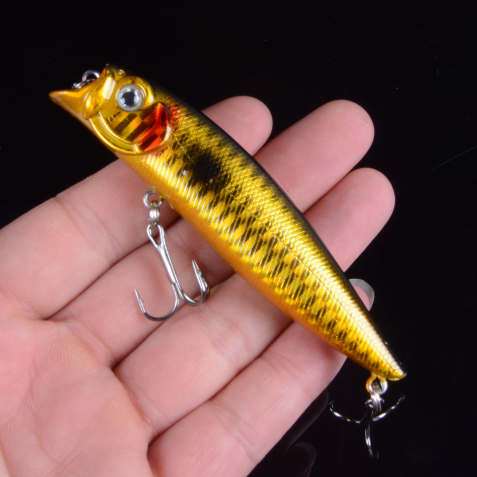 1pc ポッパールアーワブラー 5 色 9.2 センチメート - Fishing Lure Popper のレビューと価格