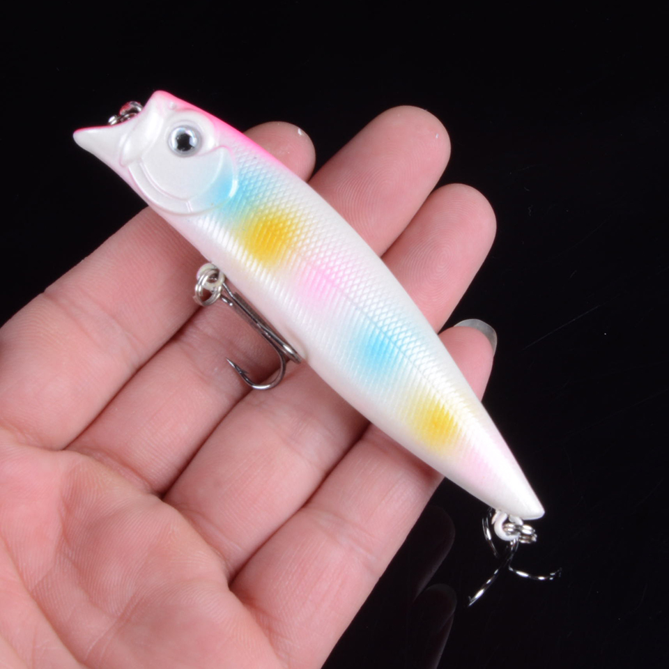 1pc ポッパールアーワブラー 5 色 9.2 センチメート - Fishing Lure Popper のレビューと価格