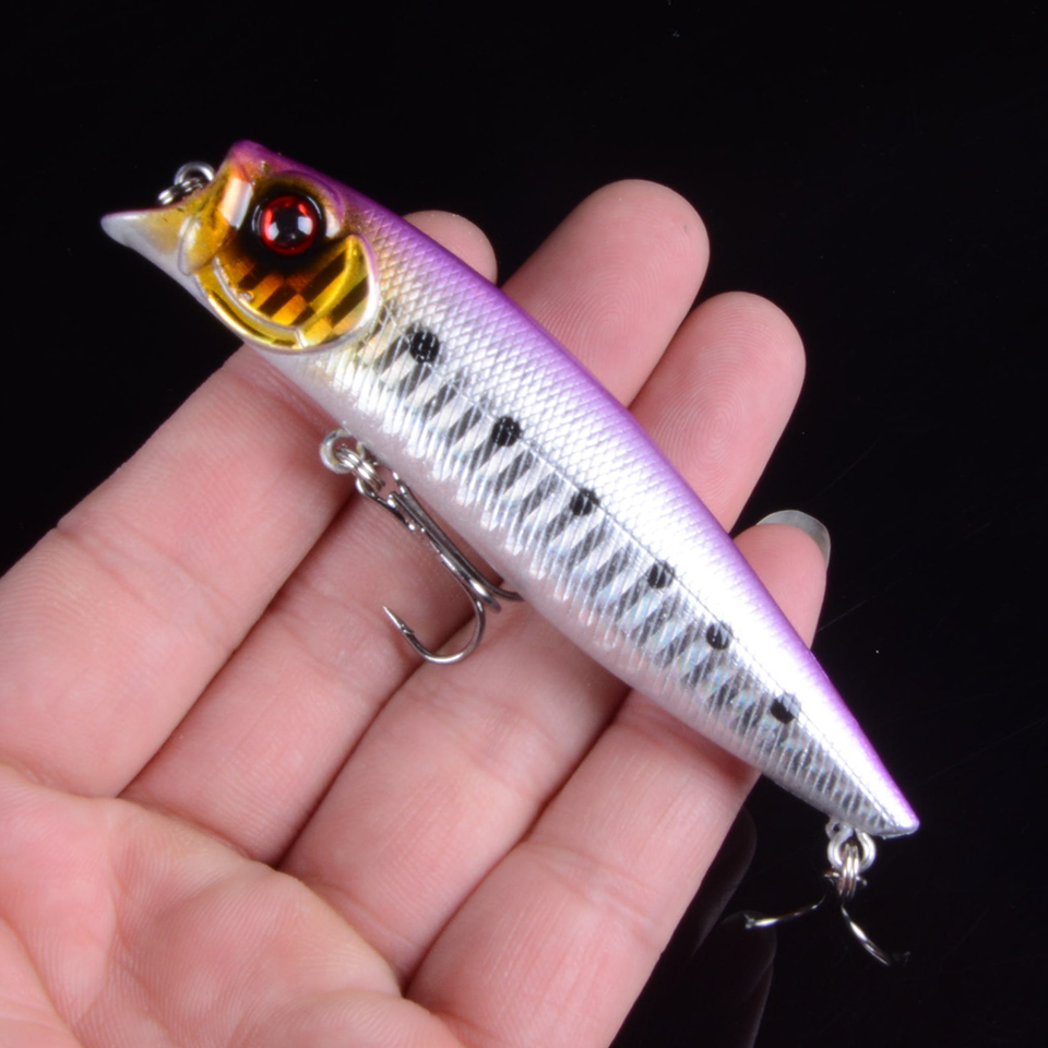 1pc ポッパールアーワブラー 5 色 9.2 センチメート - Fishing Lure Popper のレビューと価格