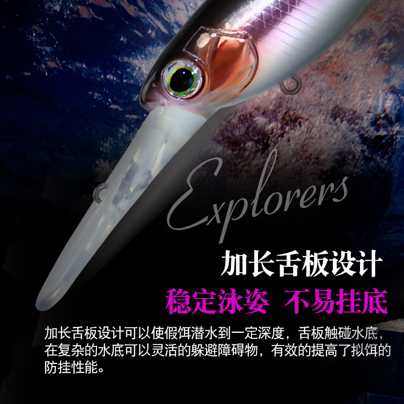 ミノーフィッシングルアー,6g 10g,ロング鋳鉄ベイト,キ - Fishing Lure Jerkbait のレビューと価格