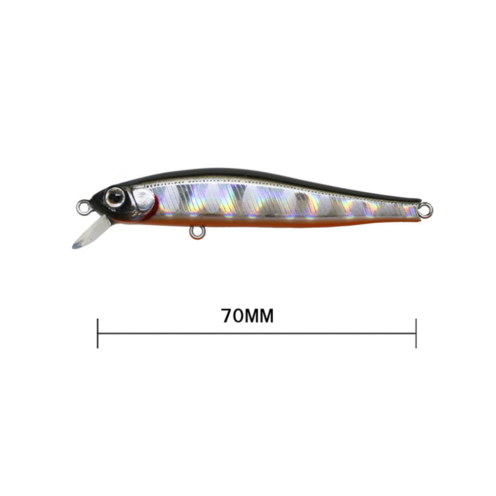 7 センチメートル 5.5 グラム釣りルアーミノーワブラーシ - Fishing Lure Popper のレビューと価格