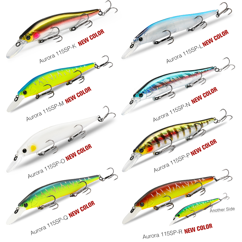 TSURINOYA 115mm 17.2g サスペンディング - Fishing Lure Swimbait のレビューと価格
