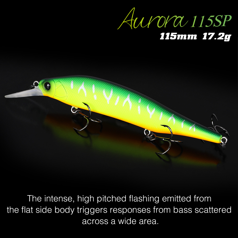 TSURINOYA 115mm 17.2g サスペンディング - Fishing Lure Swimbait のレビューと価格