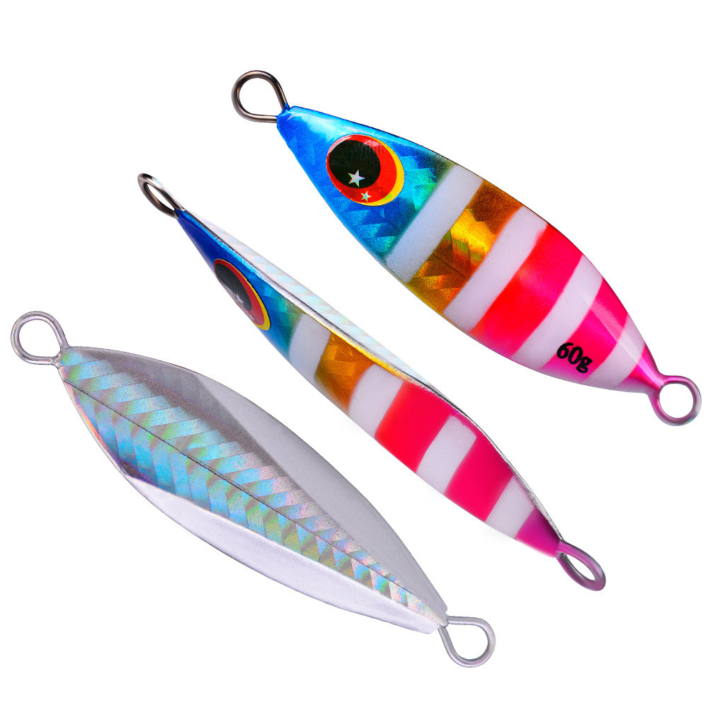 金属遅いジグルアーハード人工バイオニクス餌30グラム40グラ - Fishing Lure Spoon のレビューと価格