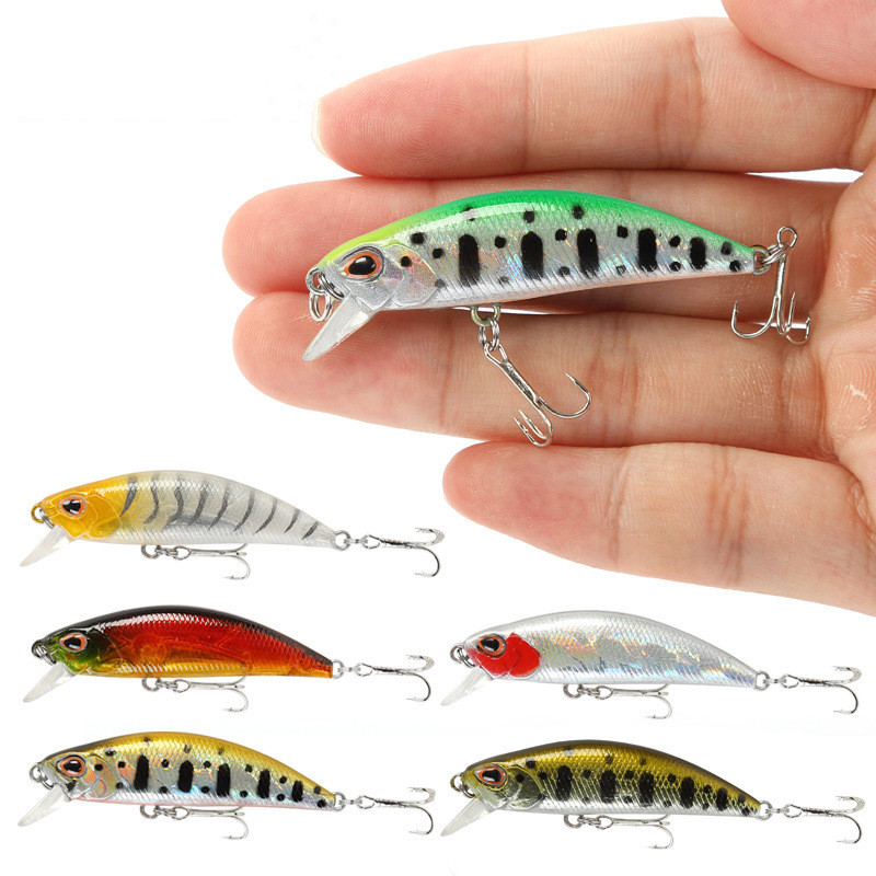 ミニシンキングミノーワブラー釣りルアー 5.5 センチメート - Fishing Lure Crankbait のレビューと価格