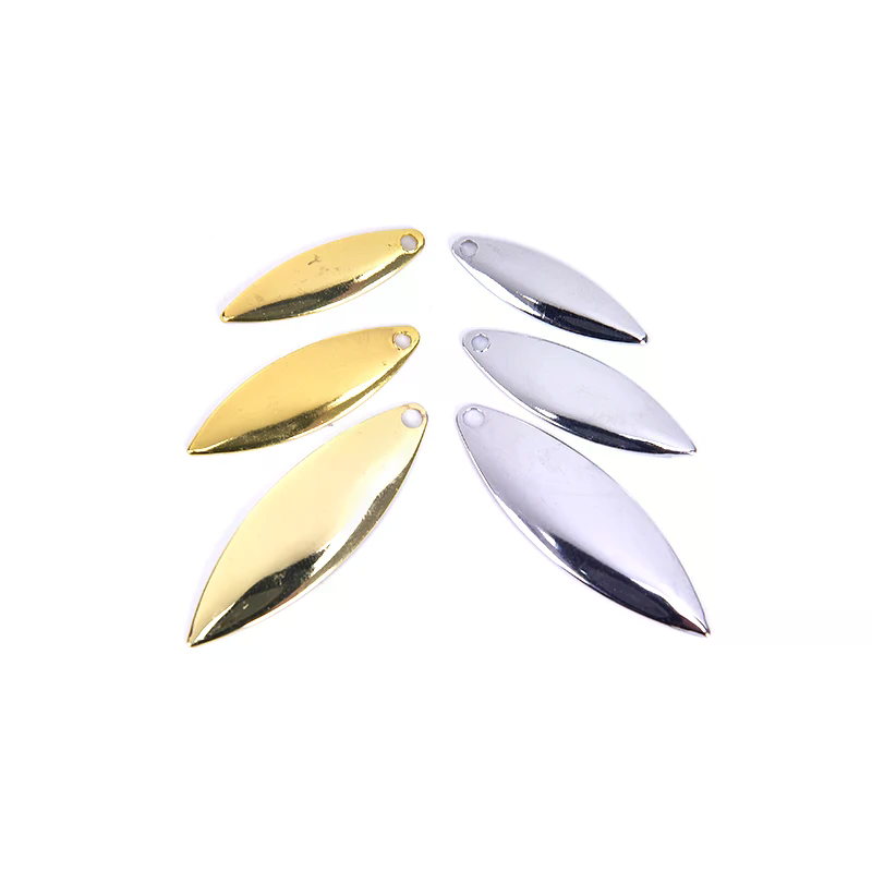 50個入り ウィロースピナーブレード スムース仕上げ DIY - Fishing Lure Blade Bait のレビューと価格