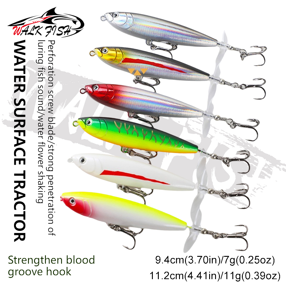 ウォークフィッシュ 7g/11g ペンシルベイト ソルトウォ - Fishing Lure Popper のレビューと価格