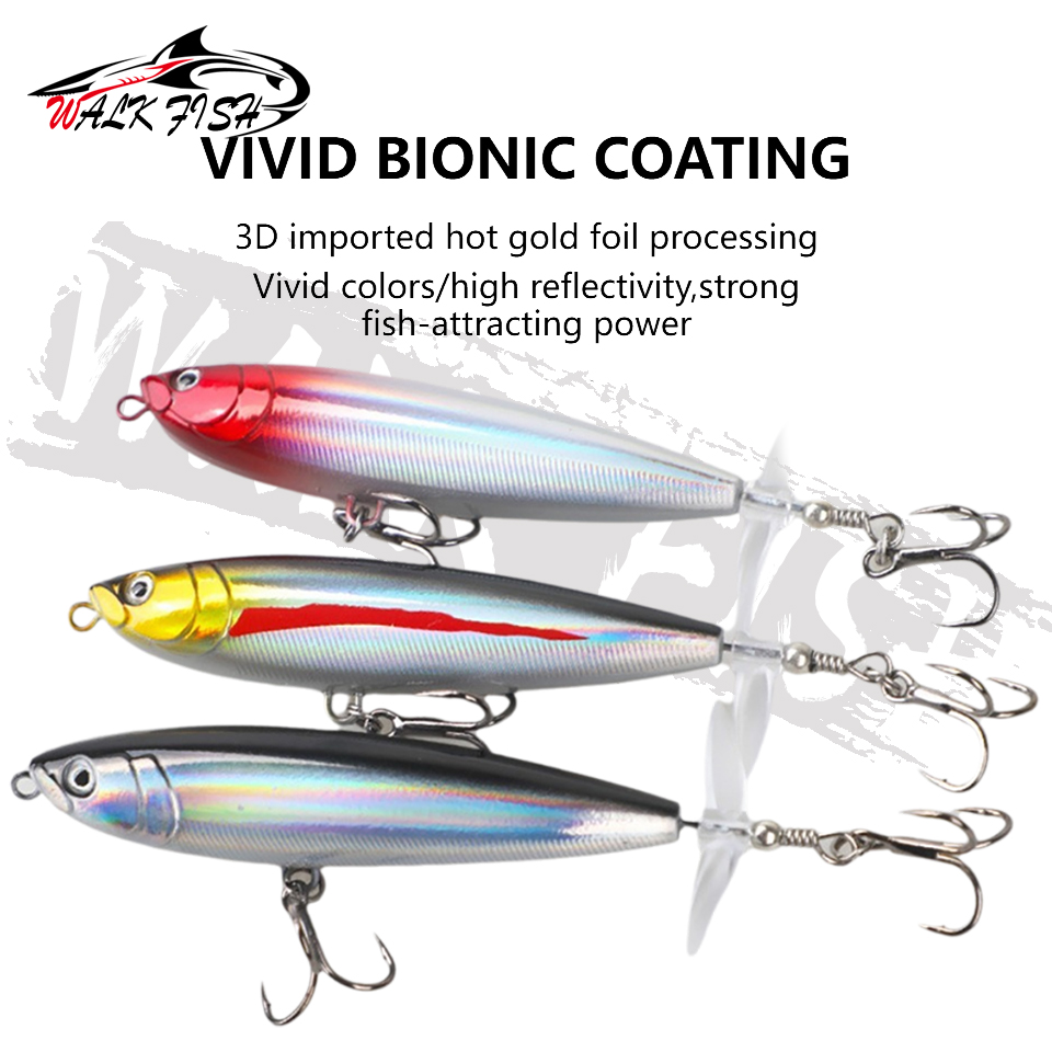 ウォークフィッシュ 7g/11g ペンシルベイト ソルトウォ - Fishing Lure Popper のレビューと価格