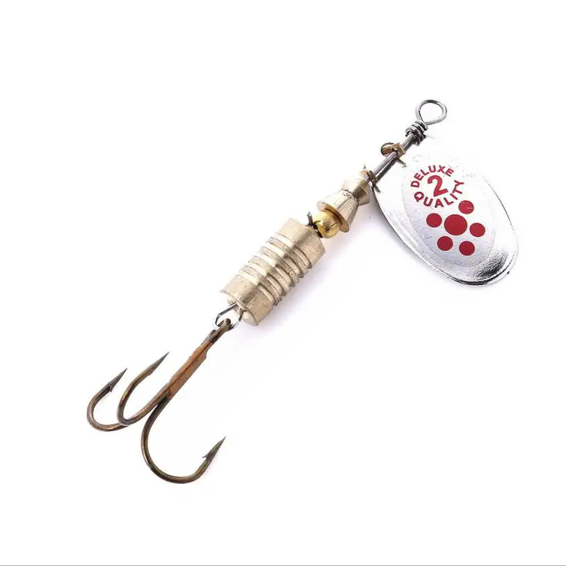 1 個金属メッキスピナー餌 6.7 センチメートル/7 グラ - Fishing Lure Swimbait のレビューと価格