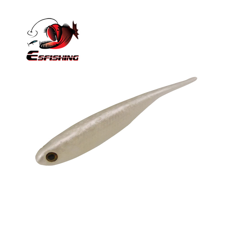 ESFISHING I 光沢のあるシャッド 10 個 70  - Fishing Lure Soft Plastic のレビューと価格