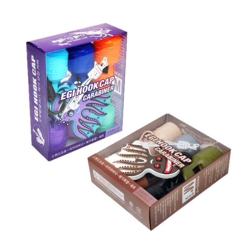 6個入り/セット。実用的なウェブフット型イカ釣り用ジグ。カラ - Fishing Lure Kit のレビューと価格