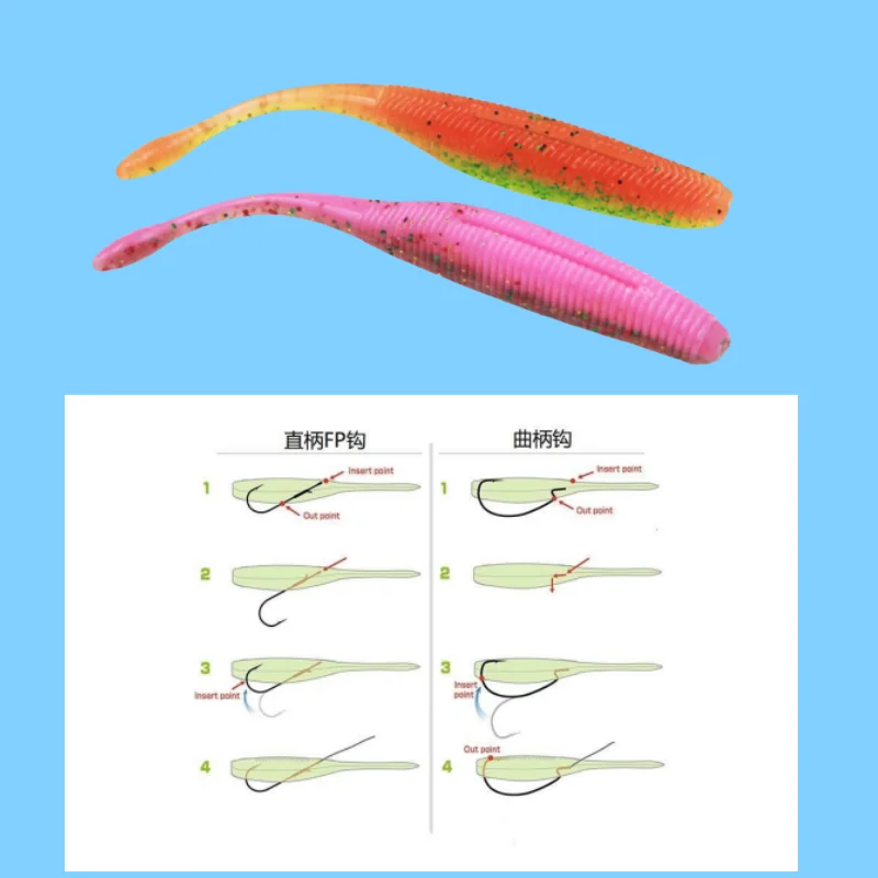 Swolfy-ソフトワームベイト,ソフトフィッシングルアー, - Fishing Lure Soft Plastic のレビューと価格