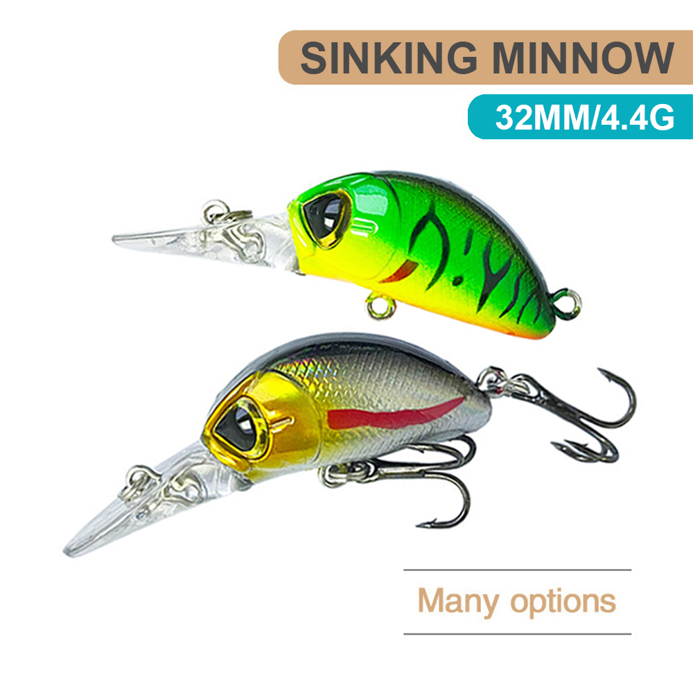 3.2 センチメートル 4.4 グラム釣りルアーシンキングマ - Fishing Lure Jerkbait のレビューと価格