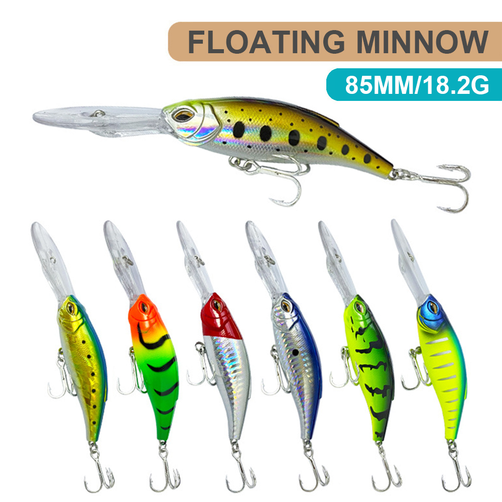8.5 センチメートル 18.2 グラム釣りルアーフローティ - Fishing Lure Jerkbait のレビューと価格